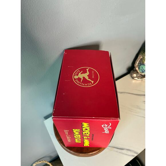 Disney Schylling Mickey Minnie Bumper Car Retro Collection Battery Operated Box - Picture 8 of 11